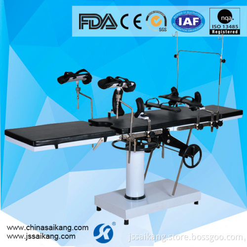 Head-Manipulating Multifunctional Manual Operating Table